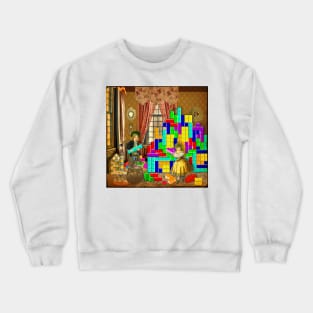 Victorian Jigsaw Crewneck Sweatshirt